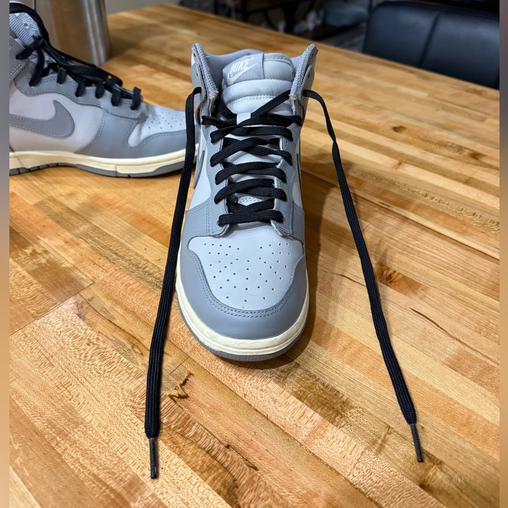 Nike Dunk High “Aged/Sail Grey” Women’s Sneakers - Picture 4 of 14